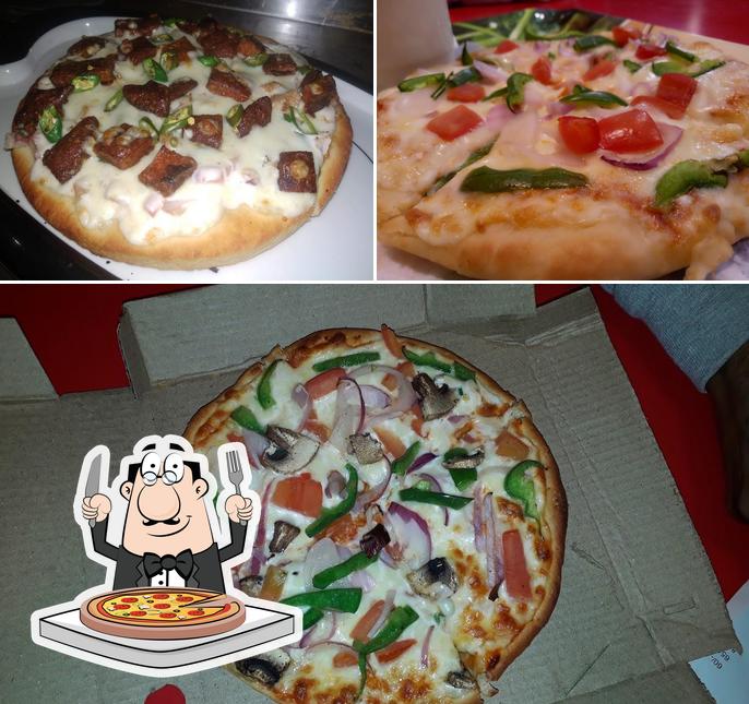 Try out various kinds of pizza