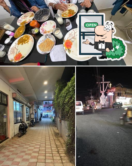 Gokul Veg Restaurant is distinguished by exterior and food