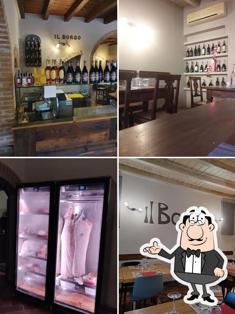 Gli interni di Ristorante Il Borgo