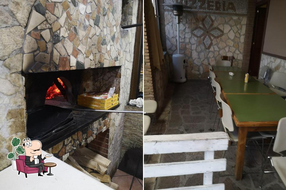 Gli interni di L'Angolo della Pizza