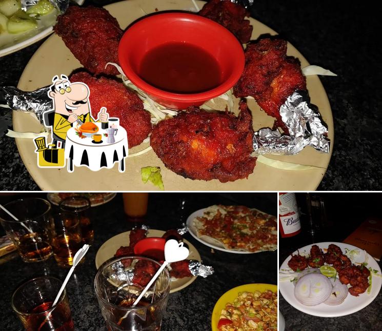 Food at Level 4 Sports Bar Rooftop Pub Best Pub in Pondicherry