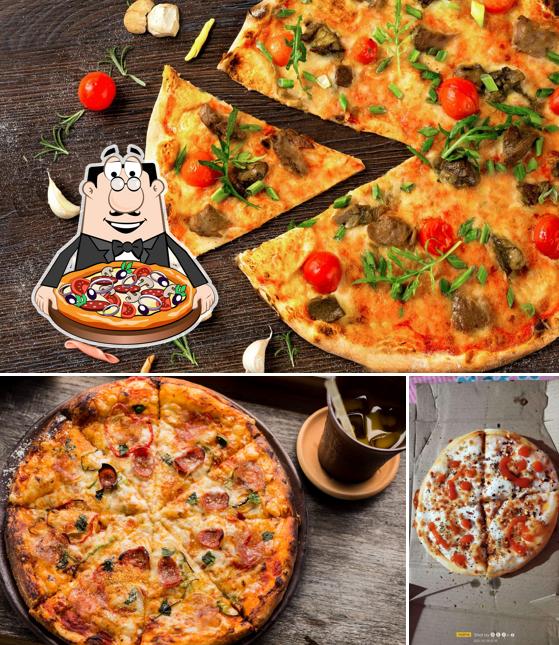 Get pizza at Pizza Cafe Shop