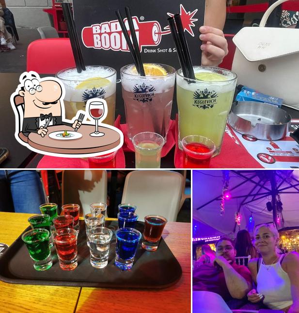 Cibo al BADABOOM Drink Shot & Show (Navigli)