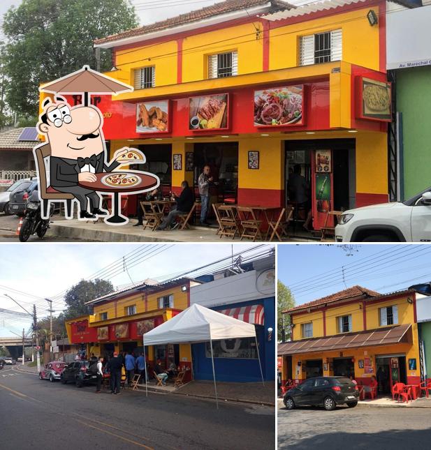 O exterior do Bar Recanto do Mocotó