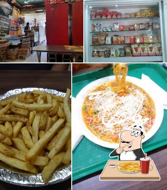 French fries at Chawda's Refreshments