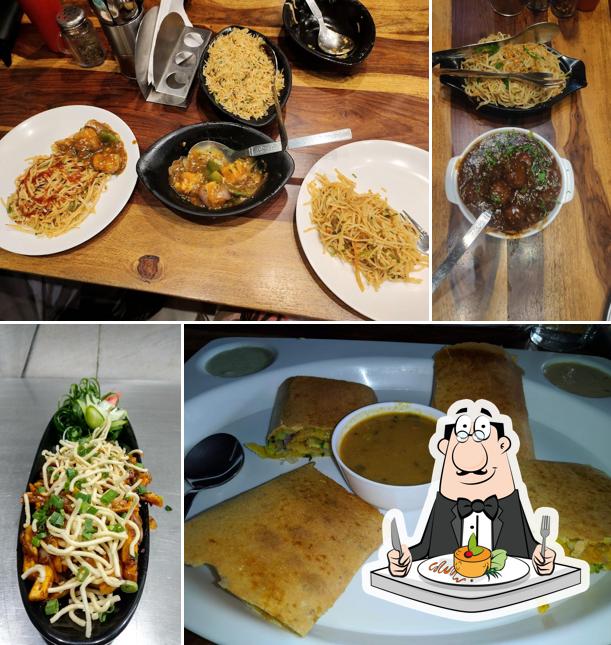 Food at Daxi's restaurant