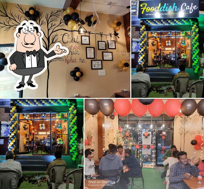 The interior of Fooddish Pizza