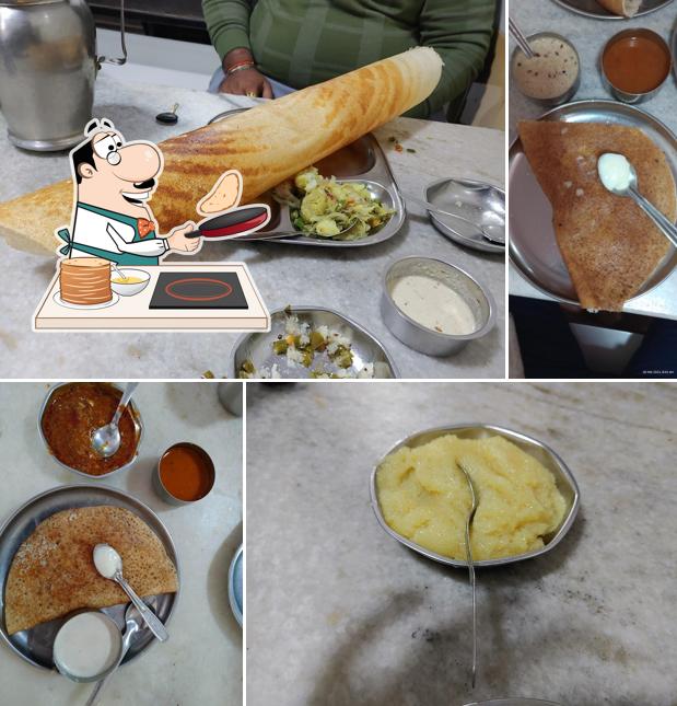 Pancakes at Hotel Anand Bhuvan