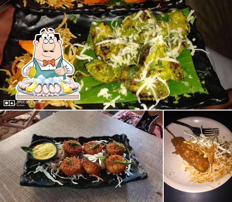 Get seafood at Kinara Dhaba