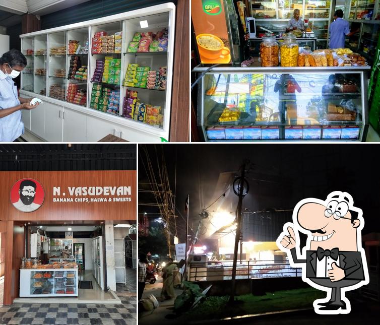 N Vasudevan Banana Chips Halwa And Sweets