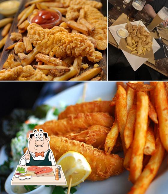 Fish and chips al Pizzeria Da Umberto Cafè Aperitivi Pranzo Cena Feste