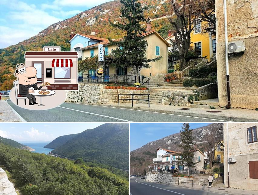 Gli esterni di Restoran Dorina