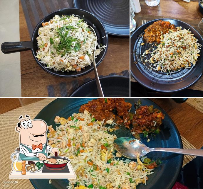 Fried rice at TANGENT RESTAURANT