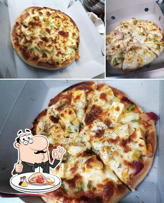 Pick pizza at The Burnout