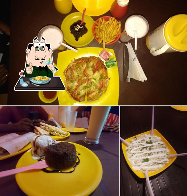Food at ice N cafe