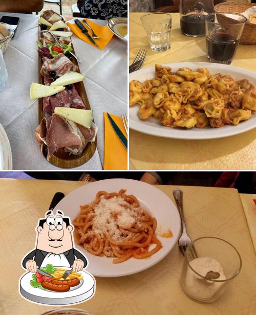 Platti al Trattoria Della Faggiola
