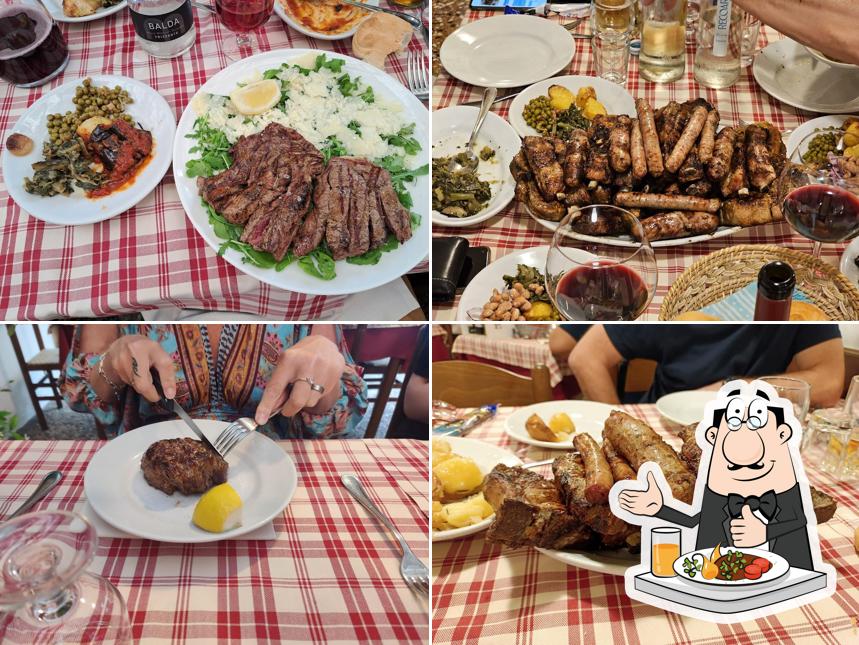 Cibo al Trattoria Da Bosa