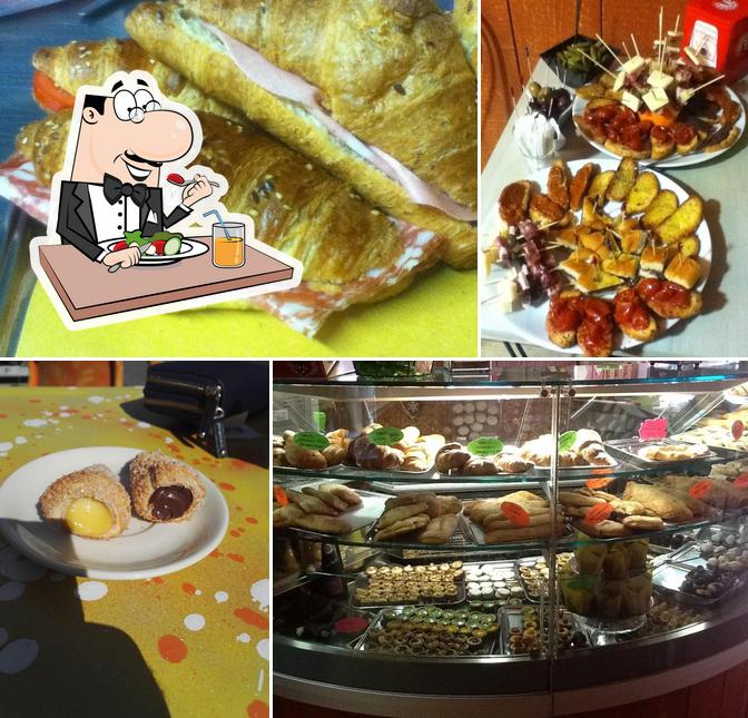 Platti al Bar Pasticceria Millevoglie