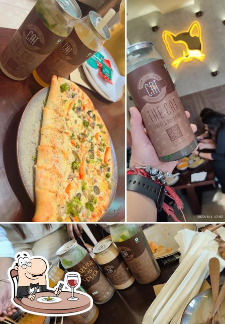 Food at The Cat Caffé & Ristorant