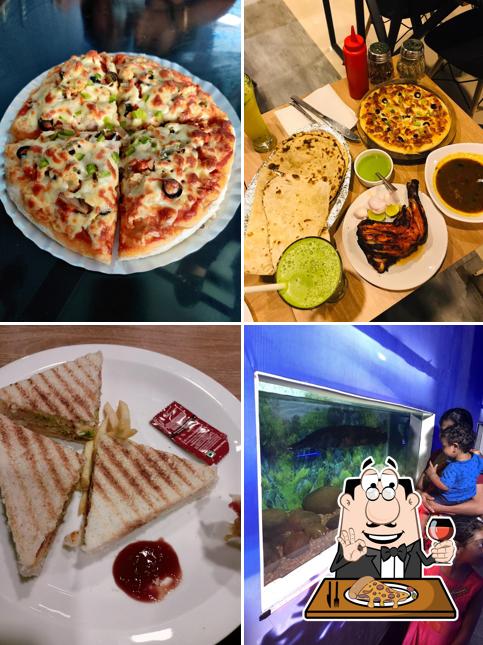 Try out pizza at Café oxygen
