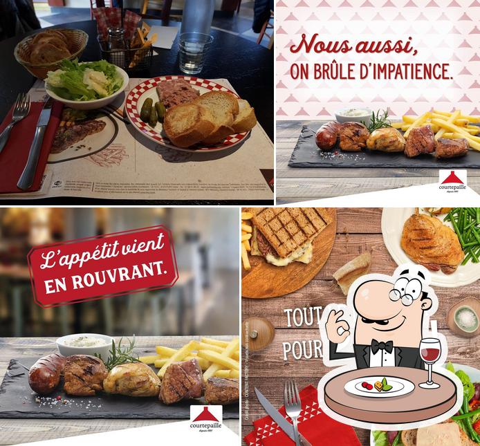 Nourriture à Courtepaille