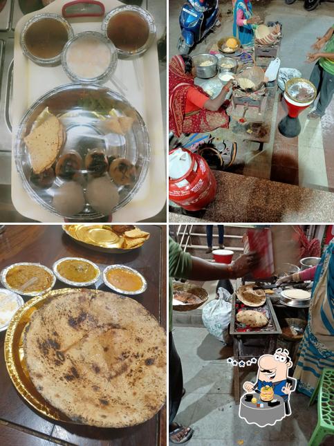 Food at Mahavir Dhaba