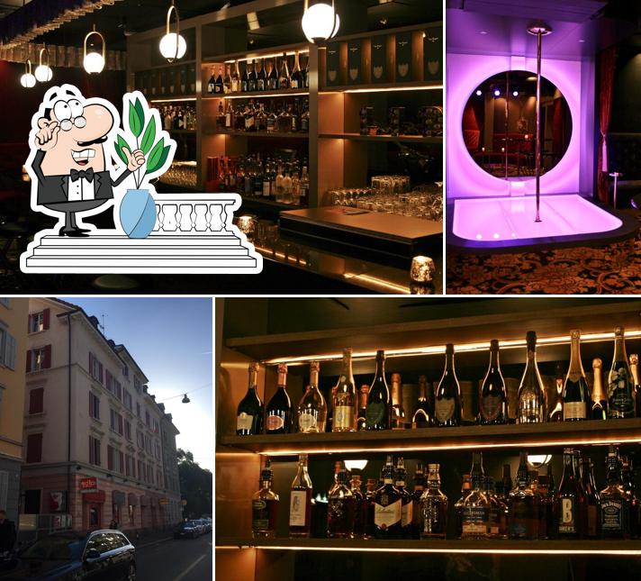 Gli esterni di RED LIPS Strip Club Cabaret Night Club