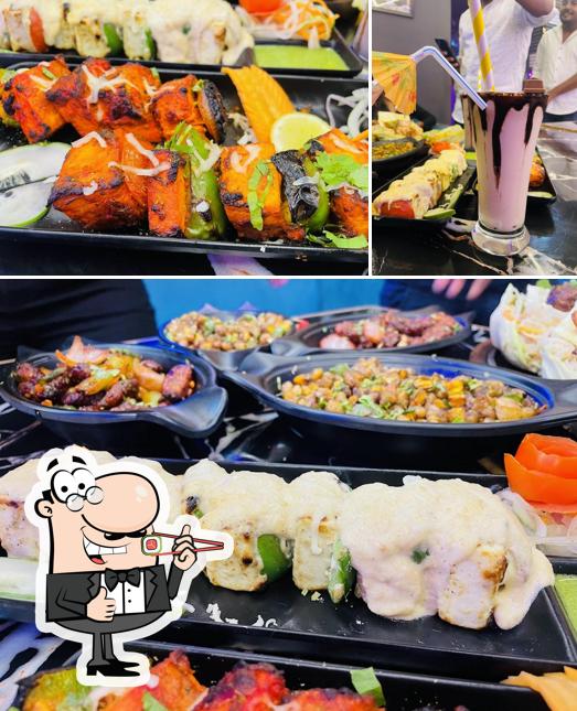 Get different sushi options