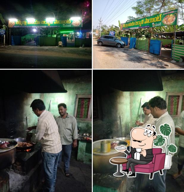 The interior of Bismilla Asiya Biryani Point