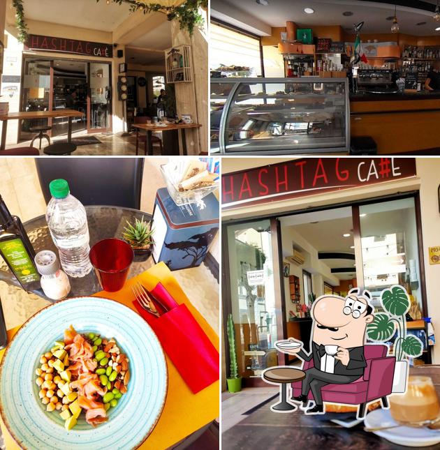 Siediti a un tavolo di Hashtag Caffè