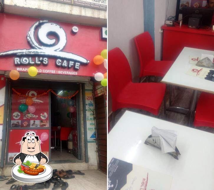 Food at Roll's Cafe Amaroli