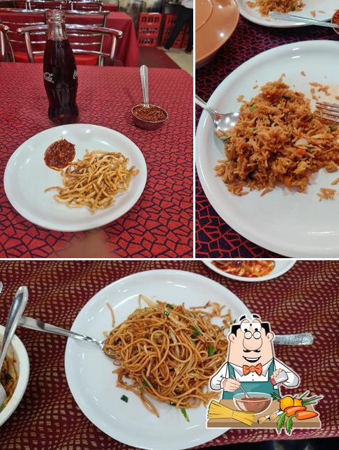 Spaghetti bolognese at Shiv Shankar Chinese Food