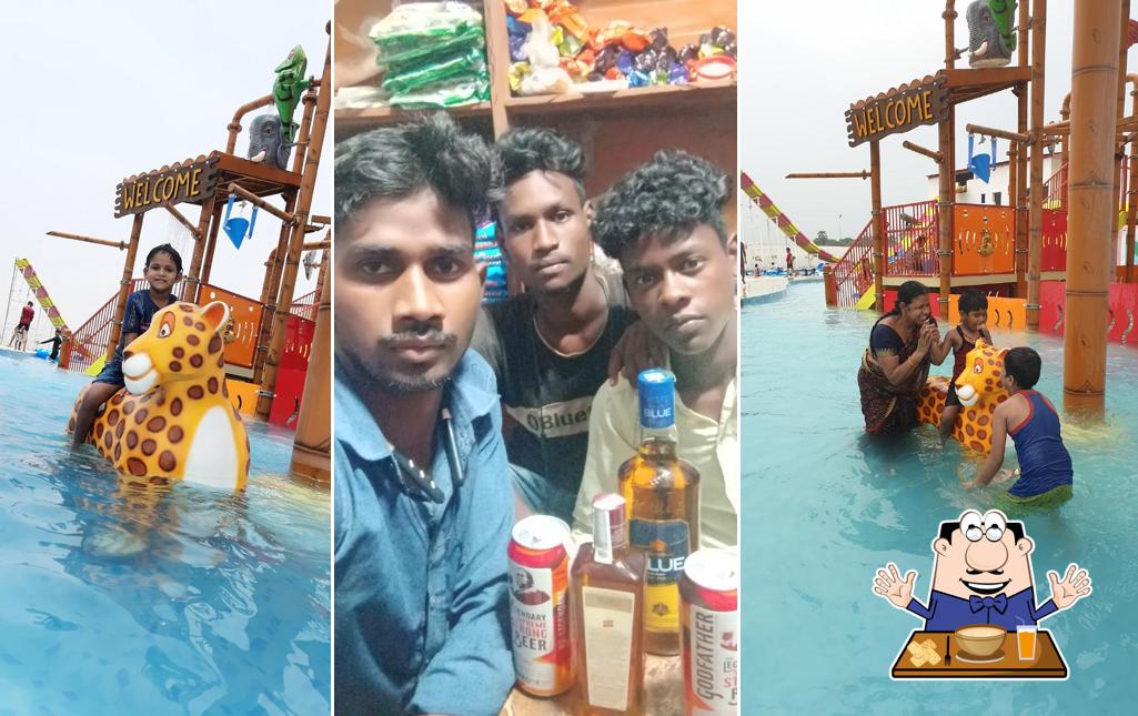 Food at Smart city water theme park