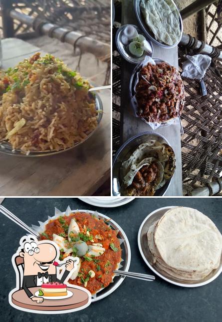 Sangeetha Dhaba serves a variety of desserts