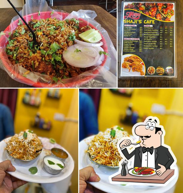 Meals at Shaji's Café/fast food tea snacks