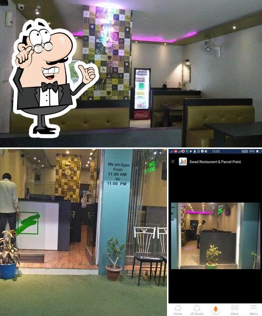 Check out how Swad Restaurant & Parcel Point looks inside