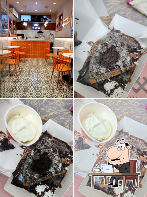 The interior of The Waffle Co