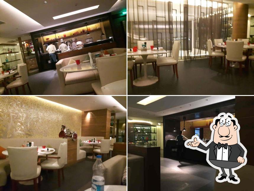 The interior of Bella - Crown Plaza