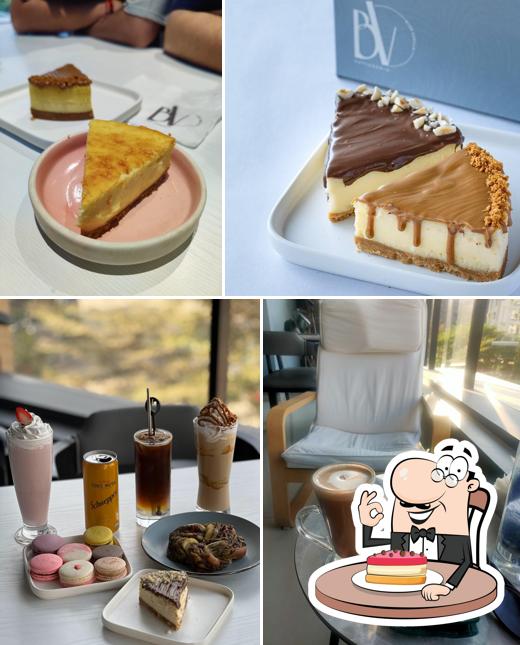 Cheesecake at Blue Vanilla Patisserie & Cafe