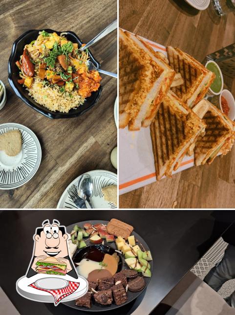 Club sandwich at Cafezza be caffeinated