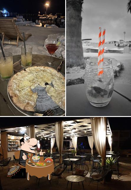 Ginger Beach Bar si caratterizza per la cibo e interni