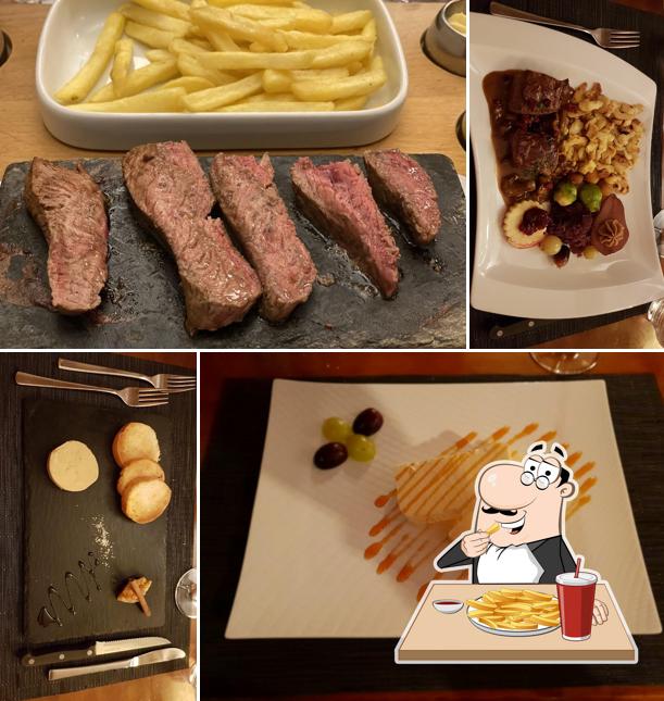 Patatine fritte al Hostel Du Chasseur