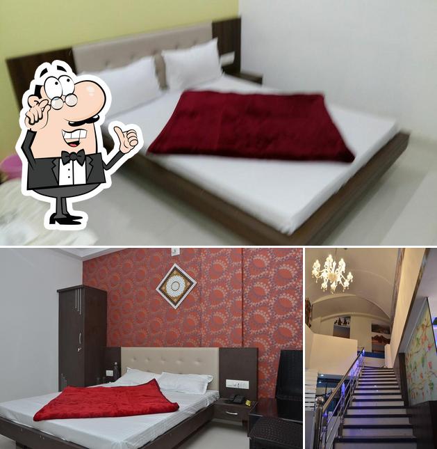 The interior of Hotel Ashirwad