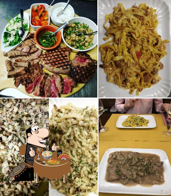 Platti al Osteria Brodo di Giuggiole