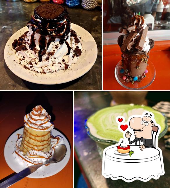 Order one of the sweet dishes