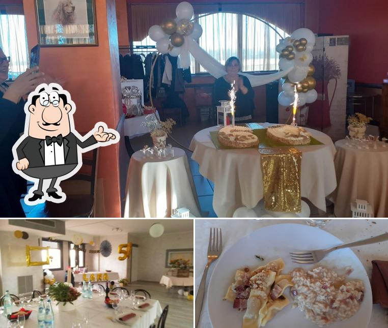 La immagine di interni e cibo da Agriturismo il parco Arluno