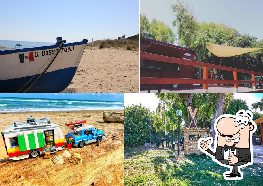 Ecco un'immagine di Area sosta camper ed auto "Le Marinelle beach & parking"