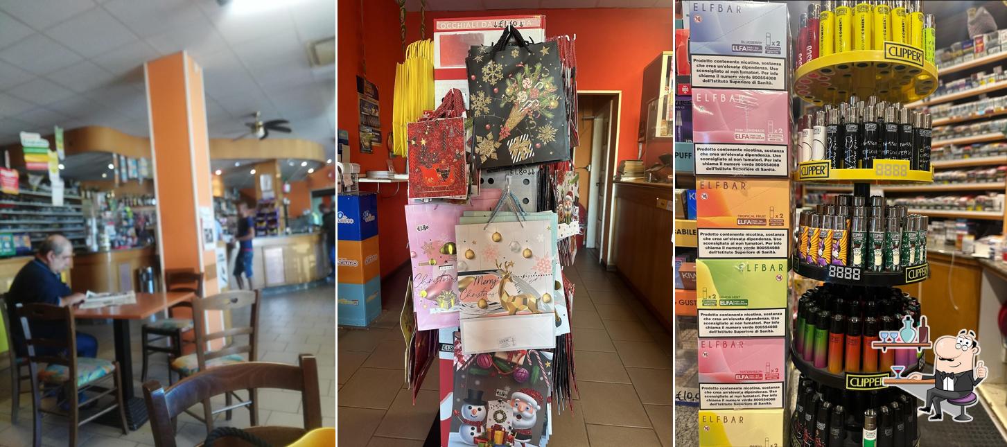 Gli interni di Bar Castello e Tabacchi