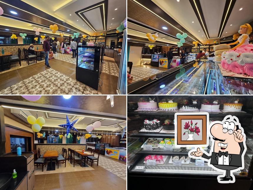 The interior of Cream & Spicy Royal