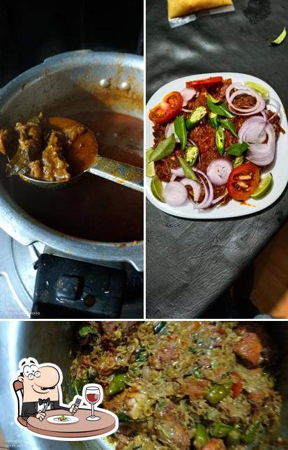Food at Hotel Nadan mess